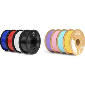 1.75mm PLA Filament 4KG & Matte PLA Filament 4KG 8 Colors 1.75mm PLA Filament 4KG & Matte PLA Filament 4KG 8 Colors