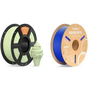 Matte PLA Filament Mint Green 1KG & Rapid PETG Blue 1KG Matte PLA Filament Mint Green 1KG & Rapid PETG Blue 1KG