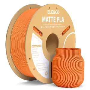 Matte PLA 3D Printer Filament Orange 1KG 1.75mm Matte PLA 3D Printer Filament Orange 1KG 1.75mm
