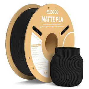 Matte PLA 3D Printer Filament Matte Black 1KG 1.75mm Matte PLA 3D Printer Filament Matte Black 1KG 1.75mm