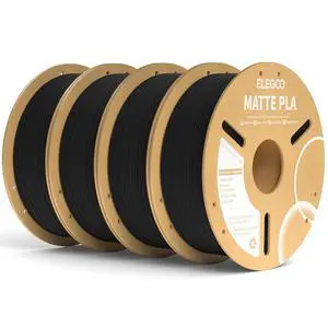 Matte PLA 3D Printer Filament Matte Black 4KG 1.75mm 4 Colors Matte PLA 3D Printer Filament Matte Black 4KG 1.75mm 4 Colors