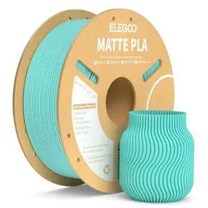 Matte PLA 3D Printer Filament Teal Green 1KG 1.75mm Matte PLA 3D Printer Filament Teal Green 1KG 1.75mm