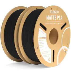 Matte PLA 3D Printer Filament Matte Black 2KG 1.75mm Matte PLA 3D Printer Filament Matte Black 2KG 1.75mm