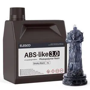 ABS-Like 3.0 3D Printer Resin Smoky Black 2000g ABS-Like 3.0 3D Printer Resin Smoky Black 2000g