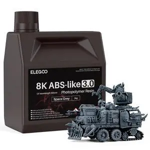 8K ABS-Like 3.0 3D Printer Resin Space Grey 2000g 8K ABS-Like 3.0 3D Printer Resin Space Grey 2000g
