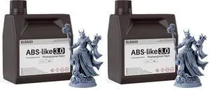 ABS-Like 3.0 3D Printer Resin Grey 2000g (Pack of 2) ABS-Like 3.0 3D Printer Resin Grey 2000g (Pack of 2)