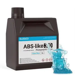 ABS-Like 3.0 3D Printer Resin Clear Blue 2000g ABS-Like 3.0 3D Printer Resin Clear Blue 2000g