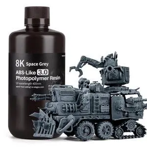 8K ABS-Like 3.0 3D Printer Resin Space Grey 1000g 8K ABS-Like 3.0 3D Printer Resin Space Grey 1000g