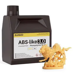 ABS-Like 3.0 3D Printer Resin Yellow 2000g ABS-Like 3.0 3D Printer Resin Yellow 2000g