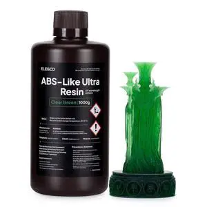 ABS-Like Ultra Resin Clear Green 1000g ABS-Like Ultra Resin Clear Green 1000g