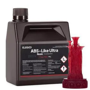 ABS-Like Ultra Resin Clear Red 2000g ABS-Like Ultra Resin Clear Red 2000g