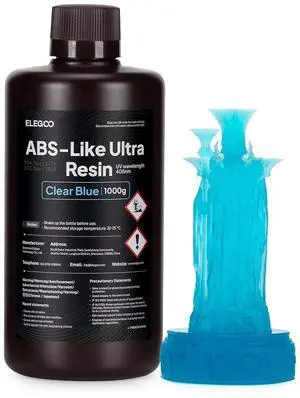 ABS-Like Ultra Resin Clear Blue 1000g ABS-Like Ultra Resin Clear Blue 1000g