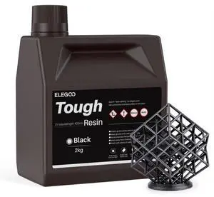 Tough 3D Printer Resin Black 2000g Tough 3D Printer Resin Black 2000g
