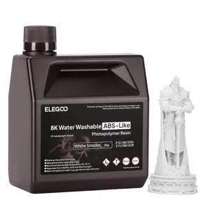 8K Water Washable ABS-Like Resin White Smoke 2000g 8K Water Washable ABS-Like Resin White Smoke 2000g