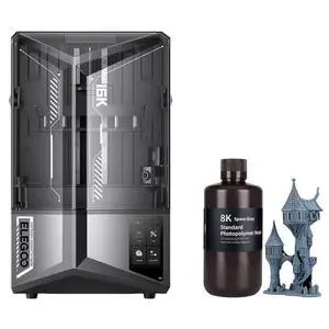 Saturn 4 Ultra 16K Resin 3D Printer and 8K Standard Photopolymer 3D Printer Resin Space Grey 1000G Saturn 4 Ultra 16K Resin 3D Printer and 8K Standard Photopolymer 3D Printer Resin Space Grey 1000G