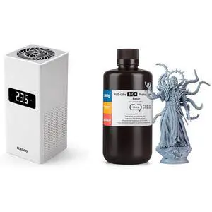 Smart Mini Heater for Resin 3D Printer and ABS-Like 3D Printer Resin 3.0+ Grey 1000g Smart Mini Heater for Resin 3D Printer and ABS-Like 3D Printer Resin 3.0+ Grey 1000g