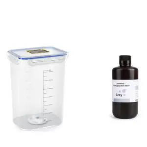 Washing Bucket for Mercury Plus V2 and Standard Resin Grey 1000g Washing Bucket for Mercury Plus V2 and Standard Resin Grey 1000g