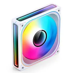 ZB-120W PC Case Fan, Silent Computer Fan with Axis & 4-Sides Infinity Mirror 2400RPM,3Pin ARGB Fans, 4Pin PWM Integrated M&F Head,28MM Thick,White ZB-120W PC Case Fan, Silent Computer Fan with Axis & 4-Sides Infinity Mirror 2400RPM,3Pin ARGB Fans, 4Pin PWM Integrated M&F Head,28MM Thick,White