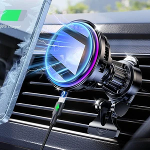 for MagSafe Car Mount Charger TEC Fan Cooling Magnetic Wireless Car Charger for MagSafe Car Mount Charger TEC Fan Cooling Magnetic Wireless Car Charger