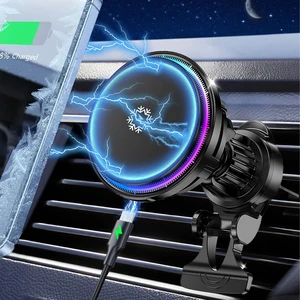 for MagSafe Car Mount Charger TEC Fan Cooling Magnetic Wireless Car Charger for MagSafe Car Mount Charger TEC Fan Cooling Magnetic Wireless Car Charger