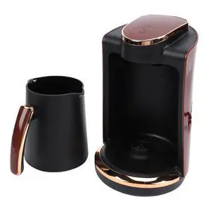 Turkish Coffee Maker, Electric 550W 250ML Greek Machine with Single Cup, for Slow Brewing Authentic Coffee at Home Turkish Coffee Maker, Electric 550W 250ML Greek Machine with Single Cup, for Slow Brewing Authentic Coffee at Home