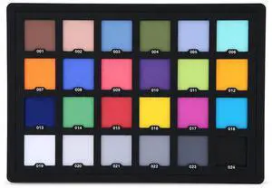 Colour Calibration Chart, 5.7" X 4.1" Camera Colour Correction Card for Photo Video, Color Accuracy Reference Target Colour Calibration Chart, 5.7" X 4.1" Camera Colour Correction Card for Photo Video, Color Accuracy Reference Target