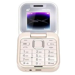 Seniors Flip Phone Unlocked 4G LTE, Compact 1.77 Inch Screen Clamshell Phone with Dual SIM Slots, Large One Click Dialing High Volume Speaker (Gold) Seniors Flip Phone Unlocked 4G LTE, Compact 1.77 Inch Screen Clamshell Phone with Dual SIM Slots, Large One Click Dialing High Volume Speaker (Gold)