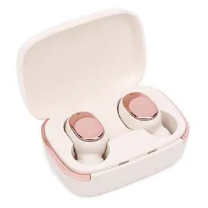 Wireless Earbuds, Bluetooth 5.6 Headphones, Ear Buds with AI Noise Cancelling Mic LED Display, in Ear Earphones (Beige) Wireless Earbuds, Bluetooth 5.6 Headphones, Ear Buds with AI Noise Cancelling Mic LED Display, in Ear Earphones (Beige)