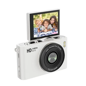 Kids Digital Camera, 64MP 4K UHD Video, Portable Retro Selfie Camera, 2.4 inch 180 Flip Screen, 16X Zoom AF, Multiple Filming Modes (White) Kids Digital Camera, 64MP 4K UHD Video, Portable Retro Selfie Camera, 2.4 inch 180 Flip Screen, 16X Zoom AF, Multiple Filming Modes (White)