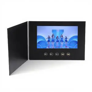 7in Video Greeting Card, HD Electronic Digital Brochure, Type C Charging & Auto Playback, for Weddings Birthday Christmas Business 7in Video Greeting Card, HD Electronic Digital Brochure, Type C Charging & Auto Playback, for Weddings Birthday Christmas Business