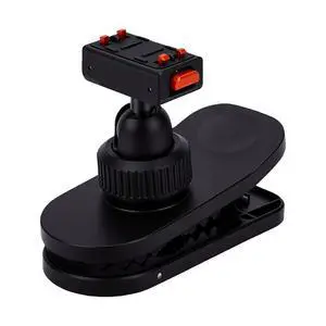 Action Camera Backpack Clip, 360 Ball Head, 1/4in Screw Action Camera Backpack Clip, 360 Ball Head, 1/4in Screw