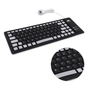 Foldable Silicone Keyboard, 88 Keys, USB Wired Foldable Silicone Keyboard, 88 Keys, USB Wired