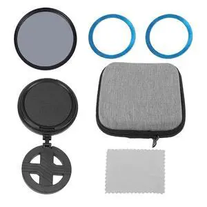 ND2 to ND400 Adjustable ND Filter, 67mm Phone ND Filter ND2 to ND400 Adjustable ND Filter, 67mm Phone ND Filter