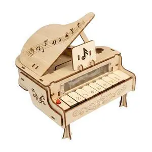 Wooden Piano Music Box 3D Puzzle Wooden Piano Music Box 3D Puzzle