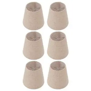 6Pcs Candlestick Lamp Shade with Exquisite Workmanship and Wide Application for Table Lamp, Wall, and More 6Pcs Candlestick Lamp Shade with Exquisite Workmanship and Wide Application for Table Lamp, Wall, and More