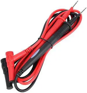 UNI-T UT-L21 Universal Test Lead Probe Multimeter Testing Accessories with Sleeve Durable ABS Material for Electrical Engineers Technicians 900mm Cable Length UNI-T UT-L21 Universal Test Lead Probe Multimeter Testing Accessories with Sleeve Durable ABS Material for Electrical Engineers Technicians 900mm Cable Length