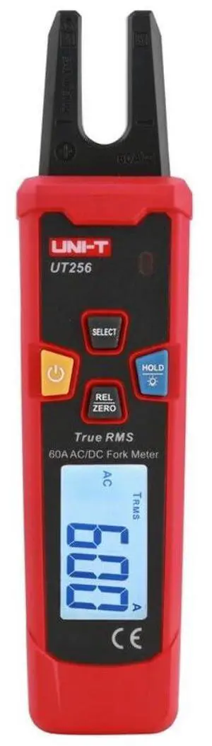 UNI-T UT256 60A TRMS Fork Clamp Meter for Automotive Electrical Wiring UL UNI-T UT256 60A TRMS Fork Clamp Meter for Automotive Electrical Wiring UL