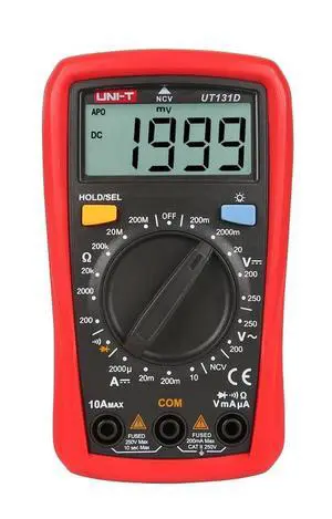 UNI-T UT131D Palm Size Digital Multimeter with NCV Detection UNI-T UT131D Palm Size Digital Multimeter with NCV Detection