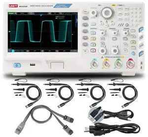 UNI-T MSO3354E 350MHz 4+16Ch MSO Mixed Signal Digital Oscilloscope UNI-T MSO3354E 350MHz 4+16Ch MSO Mixed Signal Digital Oscilloscope