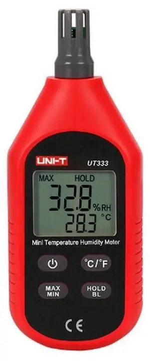 UNI-T UT333 Mini Digital Temperature Humidity Meter Digital Hygrometer UNI-T UT333 Mini Digital Temperature Humidity Meter Digital Hygrometer