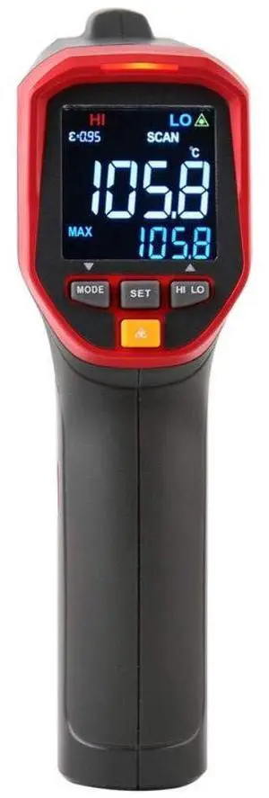 UNI-T UT305S Professional Infrared Thermometer Industrial Laser Targeting Temperature Meter -50°C to 2000°C Distance-to-Spot Ratio 50:1 UNI-T UT305S Professional Infrared Thermometer Industrial Laser Targeting Temperature Meter -50°C to 2000°C Distance-to-Spot Ratio 50:1