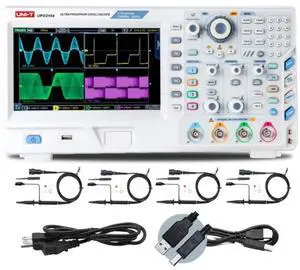 UNI-T UPO2104 4-Channel Digital Phosphoroscilloscope (Analog), 2GSa/s, 100MHz, 56 Mpts UNI-T UPO2104 4-Channel Digital Phosphoroscilloscope (Analog), 2GSa/s, 100MHz, 56 Mpts