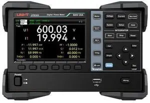 UNI-T UTE323 3-Channel Digital Power Meter 1P2W / 1P3W / 3P3W / 3P4W / 3V3A 300 kSa/s Synchronous Sampling 5-inch TFT-LCD UNI-T UTE323 3-Channel Digital Power Meter 1P2W / 1P3W / 3P3W / 3P4W / 3V3A 300 kSa/s Synchronous Sampling 5-inch TFT-LCD