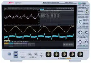 UNI-T MSO7204X 4Ch Mixed Signal Oscilloscope Analog Channel 10GSa/s 1Gpts Memory Depth 2,000,000wfms/s 12-bit ERES Resolution 15.6" Ultra Phosphor 3 Touchscreen Display (2GHz) UNI-T MSO7204X 4Ch Mixed Signal Oscilloscope Analog Channel 10GSa/s 1Gpts Memory Depth 2,000,000wfms/s 12-bit ERES Resolution 15.6" Ultra Phosphor 3 Touchscreen Display (2GHz)