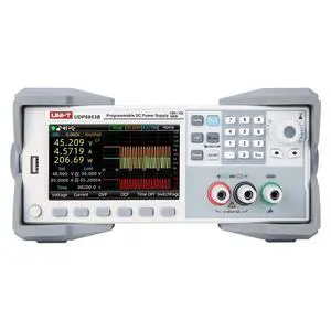 UNI-T UDP6953B 1Ch 600W Performance-Series Programmable DC Power Supply 150V/10A 1mV/0.1mA 4.5 Digit Voltmeter 4.3" TFT True Color LCD OVP OCP LAN USB RS232 RS485 UNI-T UDP6953B 1Ch 600W Performance-Series Programmable DC Power Supply 150V/10A 1mV/0.1mA 4.5 Digit Voltmeter 4.3" TFT True Color LCD OVP OCP LAN USB RS232 RS485