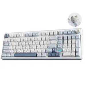 YUNZII B98 PRO 96% Wireless Mechanical Keyboard(Blue, Candy Switch) YUNZII B98 PRO 96% Wireless Mechanical Keyboard(Blue, Candy Switch)