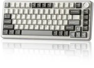 B75 PRO 75% Wireless Mechanical Keyboard (Grey,Milk Switch) B75 PRO 75% Wireless Mechanical Keyboard (Grey,Milk Switch)