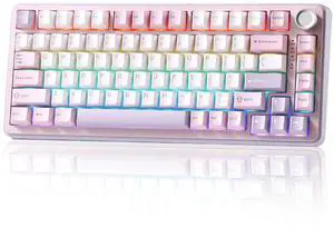 B75 PRO 75% Wireless Mechanical Keyboard (Purple, Cocoa Cream V2) B75 PRO 75% Wireless Mechanical Keyboard (Purple, Cocoa Cream V2)