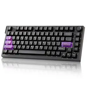 YUNZII RT75 PRO Dual 8K Wireless Gaming Keyboard (Black,Red Switch) YUNZII RT75 PRO Dual 8K Wireless Gaming Keyboard (Black,Red Switch)