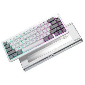 AL68 Aluminum Wireless Mechanical Keyboard(Silver,Cocoa Cream V2) AL68 Aluminum Wireless Mechanical Keyboard(Silver,Cocoa Cream V2)